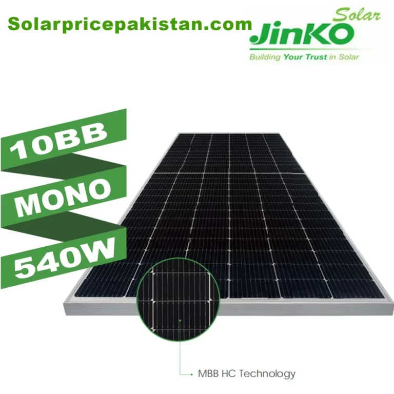 Jinko Solar panel 540Watt Price in Pakistan