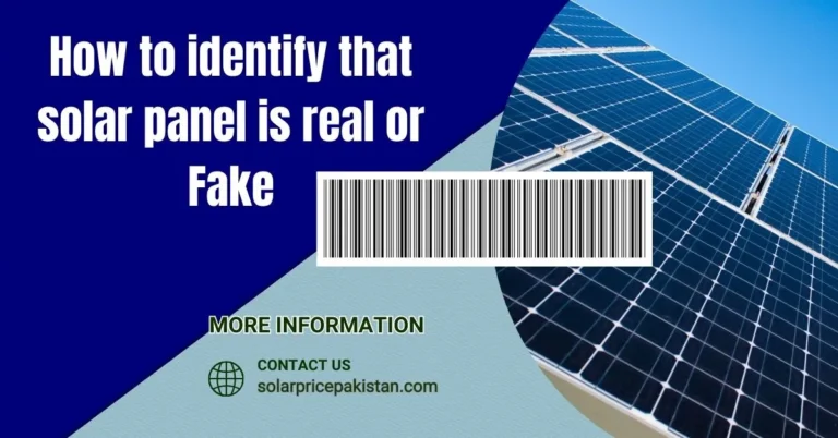 Authentic solar panel serial number,identify that solar panel is real or Fake